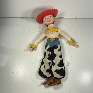 BROKEN Toy Story Vintage Jessie Doll 15" Talking Pull String w/ Hat